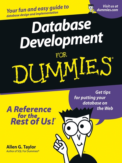 Cover image for Database Development For Dummies